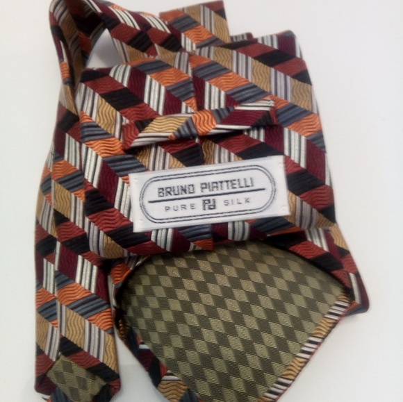 Bruno Piattelli Silk neck tie - Picture 2 of 2